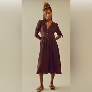 NWOT FREE PEOPLE Life of my life midi dress, Large